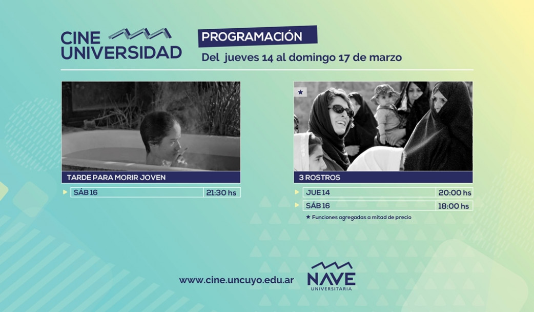 imagen Programación Cine Universidad del 14 al 17 de marzo