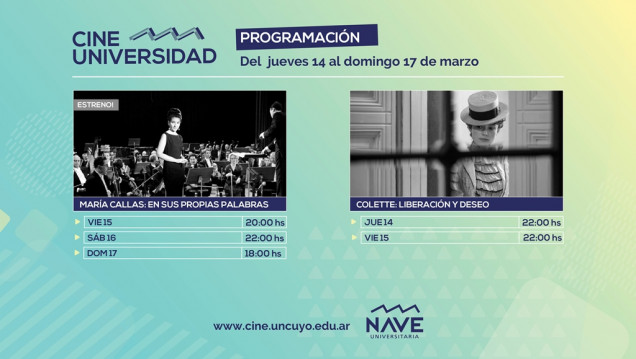 imagen Programación Cine Universidad del 14 al 17 de marzo