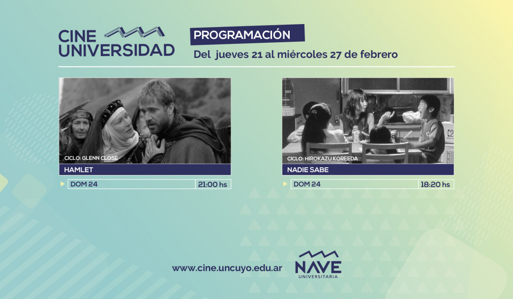 imagen Programación Cine Universidad del 21 al 27 de febrero