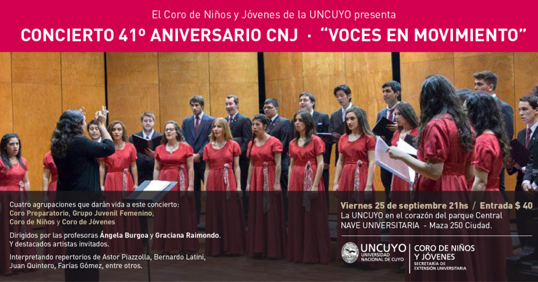 imagen Coro de Niños y Jóvenes: concierto 41º aniversario