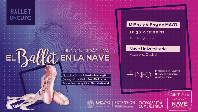 imagen Subite a la Nave te invita a los didácticos del Ballet