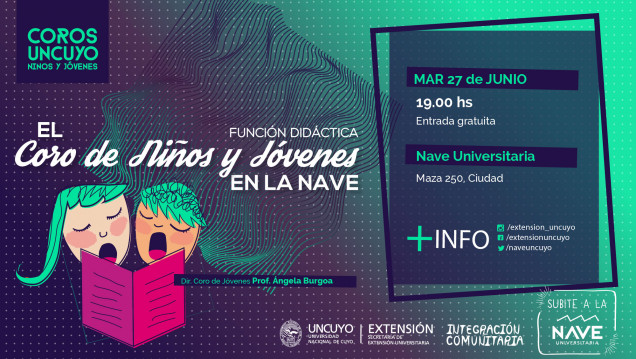 imagen Nuevo concierto didáctico del Coro de Niños y Jóvenes en la Nave Universitaria