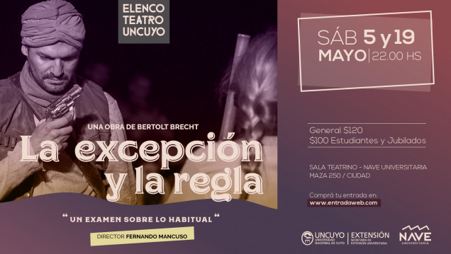 imagen «La excepción y la regla» de Bertolt Brecht sigue en la Nave Universitaria