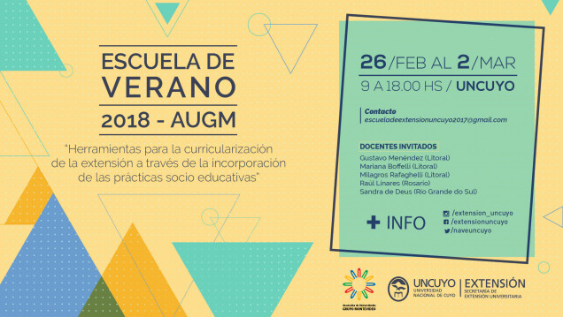 imagen Comienza la edición 2018 de la Escuela de Verano - AUGM