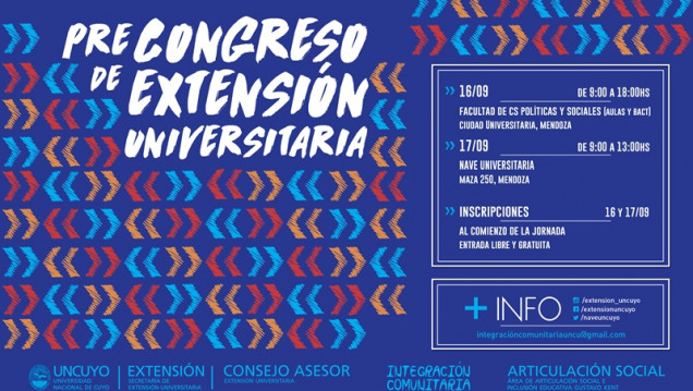 imagen Se realizará el Pre-Congreso de Extensión Universitaria