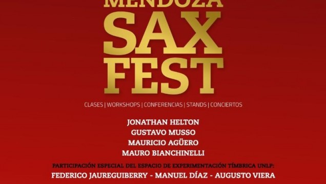 imagen En la Nave Universitaria se realizará el "Mendoza Sax Fest"