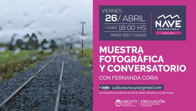 imagen La Nave Universitaria será sede de la muestra fotográfica de Fernanda Coria