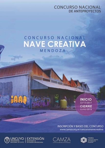 imagen Concurso Nacional de Anteproyectos Nave Creativa