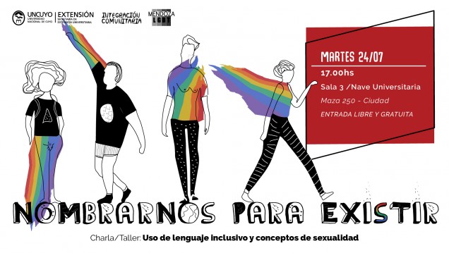 imagen Charla-taller sobre el uso de lenguaje inclusivo y conceptos de sexualidad