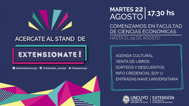 imagen Inician las actividades del Stand "Extensionate!"