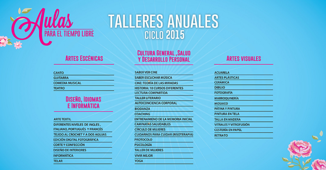 imagen Oferta de talleres