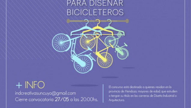 imagen El viernes 3 de junio se conocerá al ganador o ganadora del Concurso de Bicicleteros