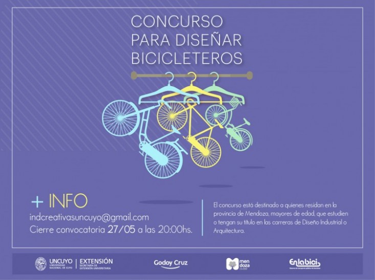 imagen El viernes 3 de junio se conocerá al ganador o ganadora del Concurso de Bicicleteros