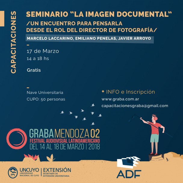 imagen GRABA Festival Audiovisual Latinoamericano presenta sus capacitaciones.