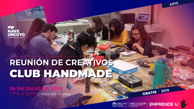 imagen Se viene el Club Handmade - Reunión para creativos