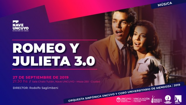 imagen La Orquesta Sinfónica y el Coro Universitario presentan el concierto "Romeo y Julieta 3.0"