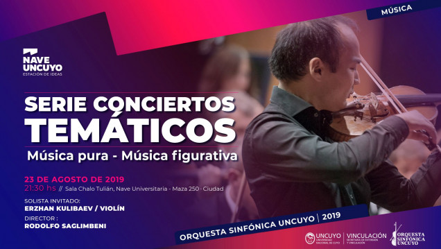 imagen Inicia un nuevo ciclo de Conciertos Temáticos a cargo de la Orquesta Sinfónica 