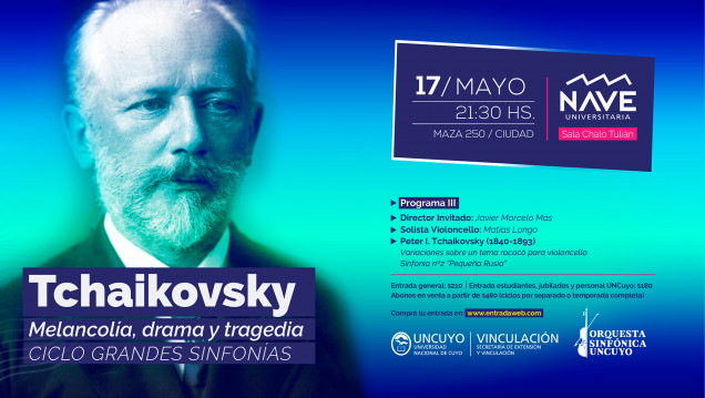 imagen La Orquesta Sinfónica revisita la obra del compositor ruso Tchaikovsky