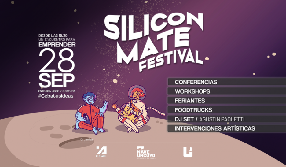 imagen Se viene a la Nave Creativa el Silicon Mate Festival