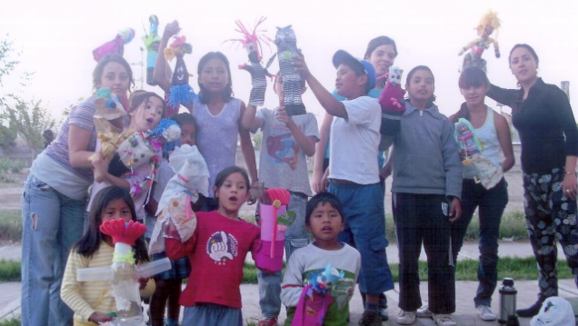 imagen Talleres artísticos y literarios con niños del barrio Paraguay