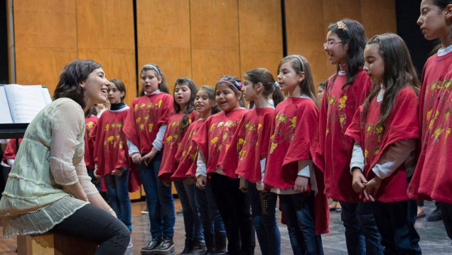 imagen El Coro Preparatorio festeja el Día de la Música con un concierto didáctico en Potrerillos