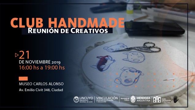 imagen Se realizará una nueva reunión para creativos del Club Handmade