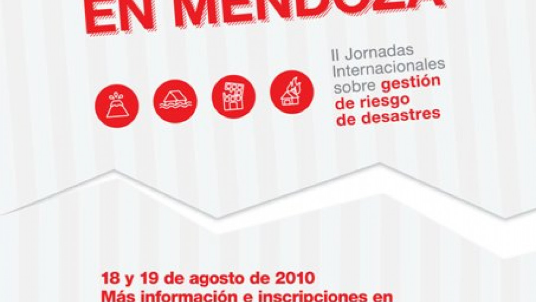 imagen Jornadas Internacionales sobre Gestión de Riesgo de Desastres