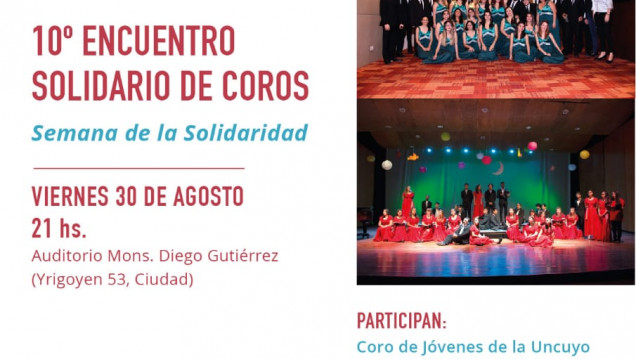 imagen El Coro de Jóvenes formará parte del 10º Encuentro Solidario de Coros