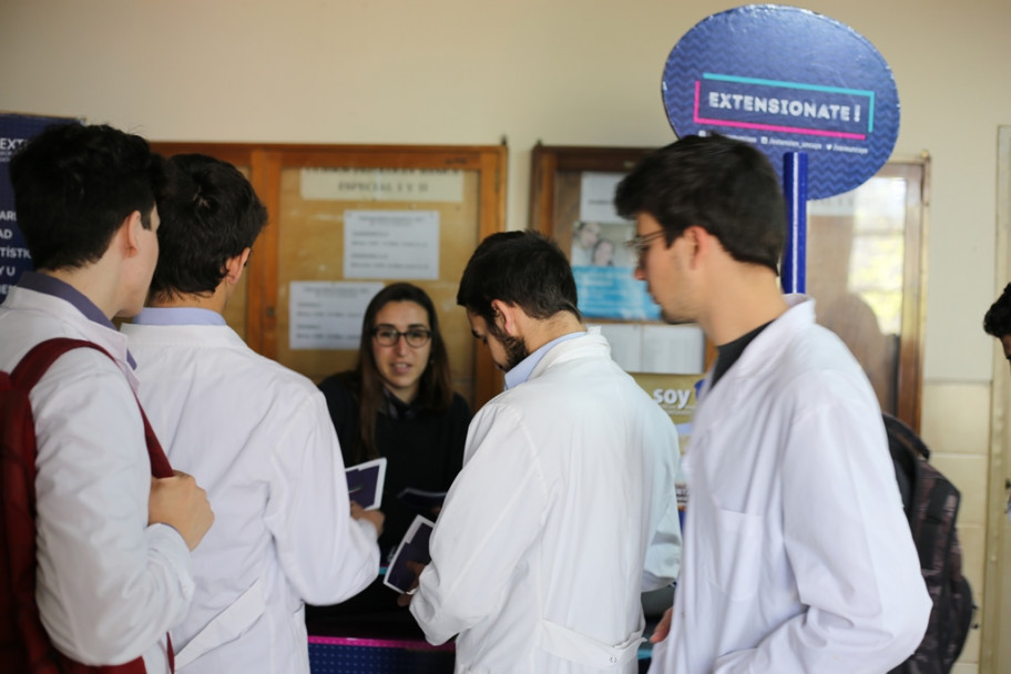 imagen El Stand "Extensionate!" continúa en la Facultad de Ciencias Médicas