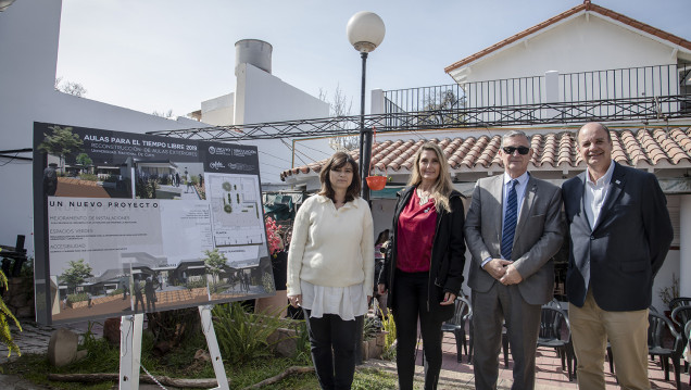 imagen Renovaron espacios de Aulas para el Tiempo Libre