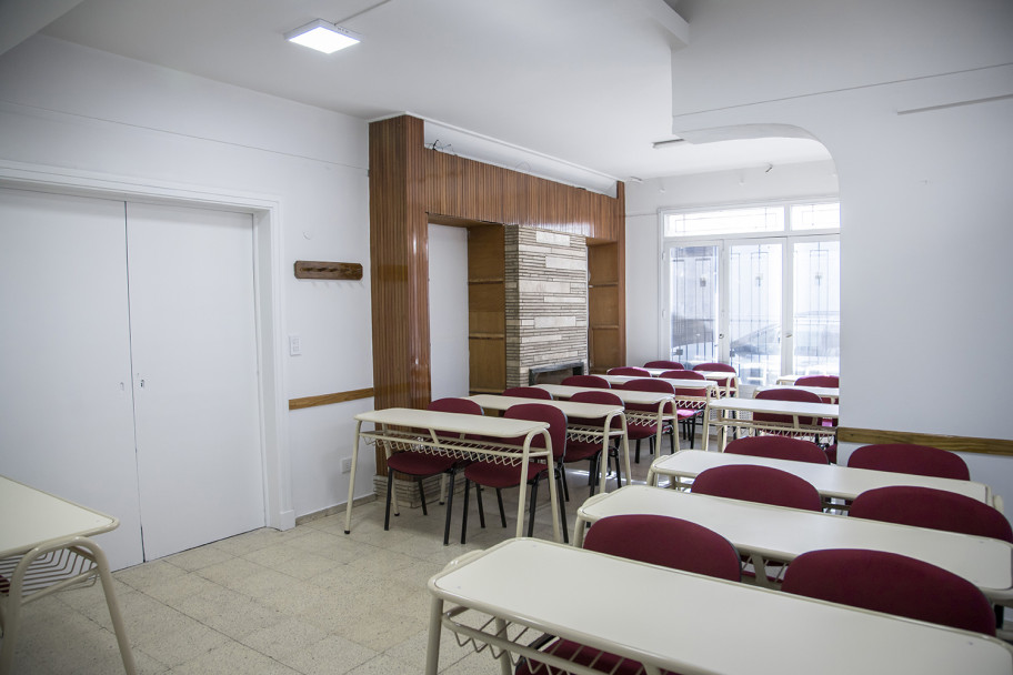 imagen Renovaron espacios de Aulas para el Tiempo Libre