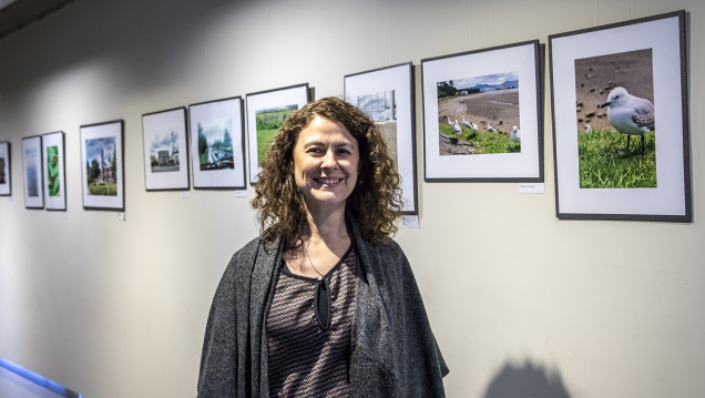 imagen Se inauguró muestra fotográfica de Fernanda Coria en la Nave Universitaria