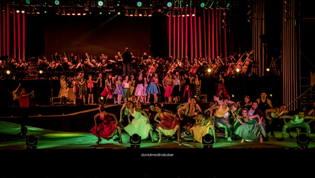 imagen Más de 10 mil personas disfrutaron de "Cantos de Libertad", el show de fin de año de la UNCUYO