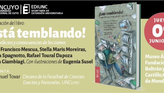 imagen La Ediunc presenta un libro que investiga los orígenes y efectos de los temblores