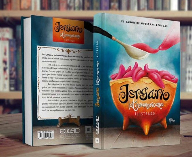 imagen EDIUNC participó en el libro Jergario latinoamericano ilustrado