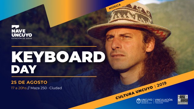 imagen El KeyBoard Day  tendrá como invitado a Hugo Adrian Bistolfi  en la Nave UNCUYO