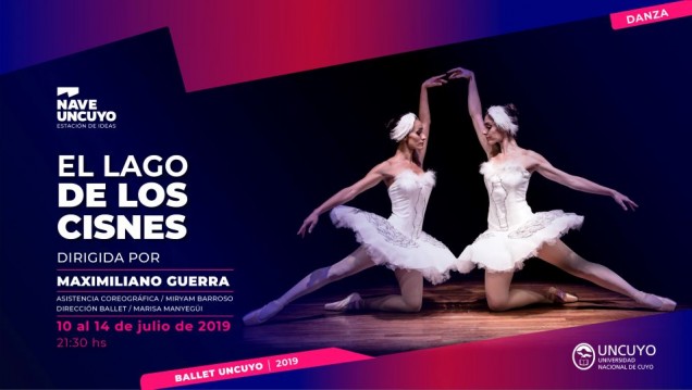 imagen El Ballet de la UNCUYO tendrá su estreno mundial de "El lago de los cisnes"