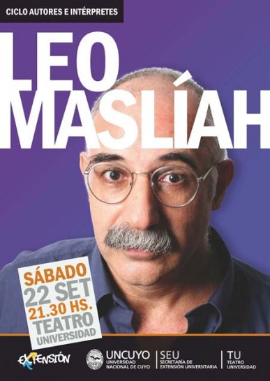 imagen Leo Maslíah en Mendoza