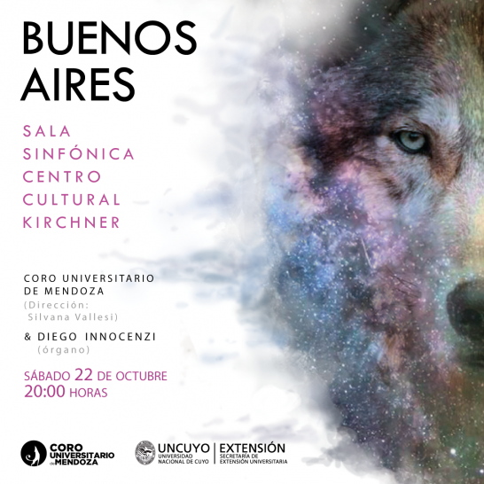 imagen El Coro Universitario de Mendoza realizará dos presentaciones en Buenos Aires