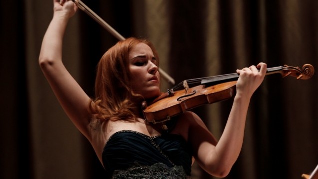 imagen Violinista rusa interpretará obras de Sibelius, Liszt y Bizet