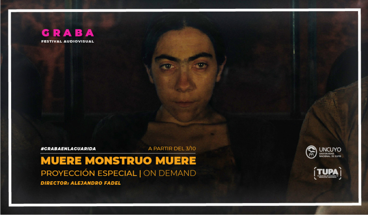 imagen "Muere, Monstruo, Muere" se proyecta en el marco del Ciclo Graba desde la guarida