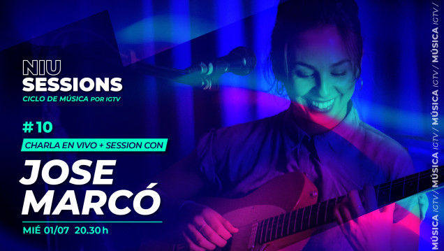 imagen Jose Marcó se suma a un nuevo episodio de las NiU Sessions