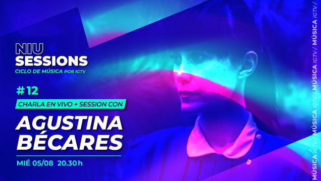 imagen Agustina Bécares comparte sus canciones en una nueva NiU Sessions