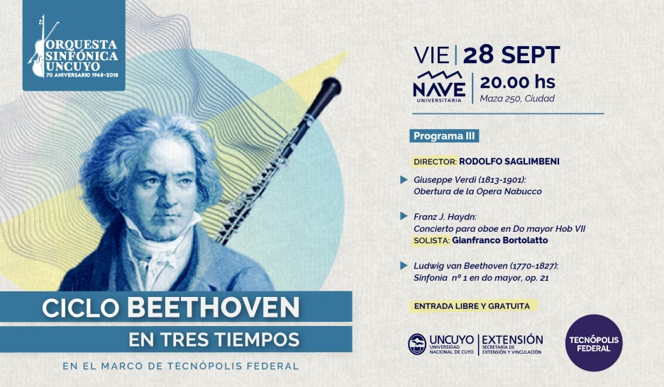 imagen En el marco de Tecnópolis Federal culmina el ciclo de la Orquesta dedicado a Beethoven