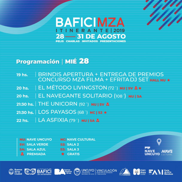 imagen Se viene la 12ª edición del BAFICI MENDOZA