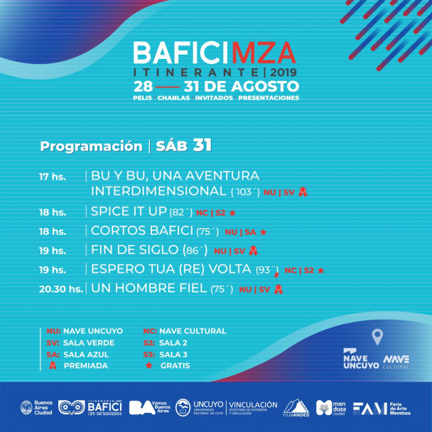 imagen Se viene la 12ª edición del BAFICI MENDOZA