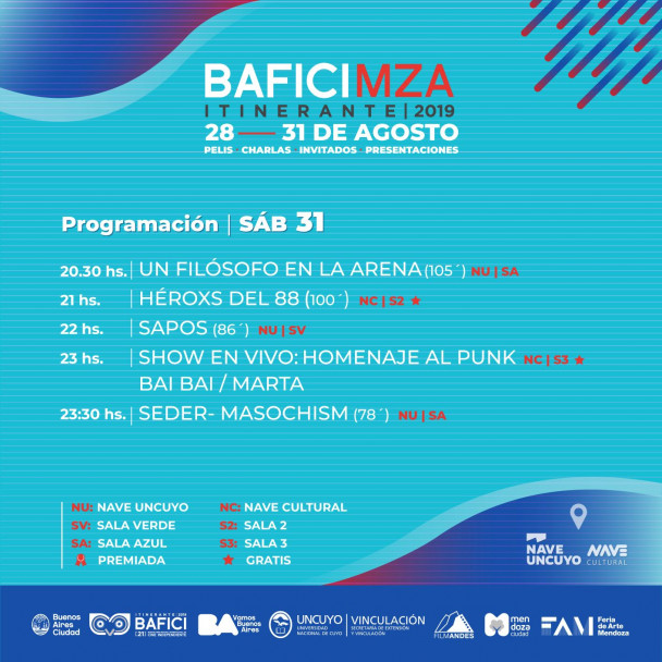 imagen Se viene la 12ª edición del BAFICI MENDOZA