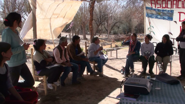 imagen Productores de Mendoza defienden sus tierras