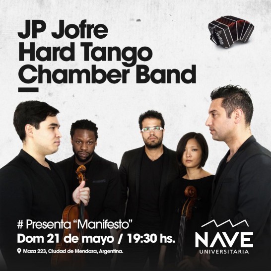 imagen La JP Jofré Hard Tango Chamber Band sonará en la Nave Universitaria
