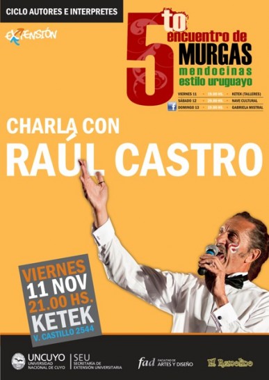 imagen Música, ideología y política con el murguista uruguayo Raúl Castro